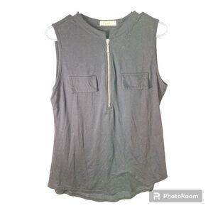 Black Cyanstyle Tank Top Size Large